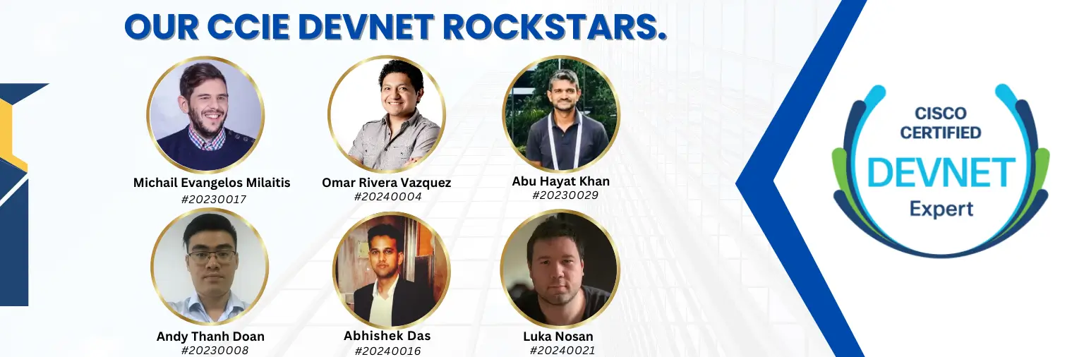 Only training center in Asia to teaching DevNet associate and professional
